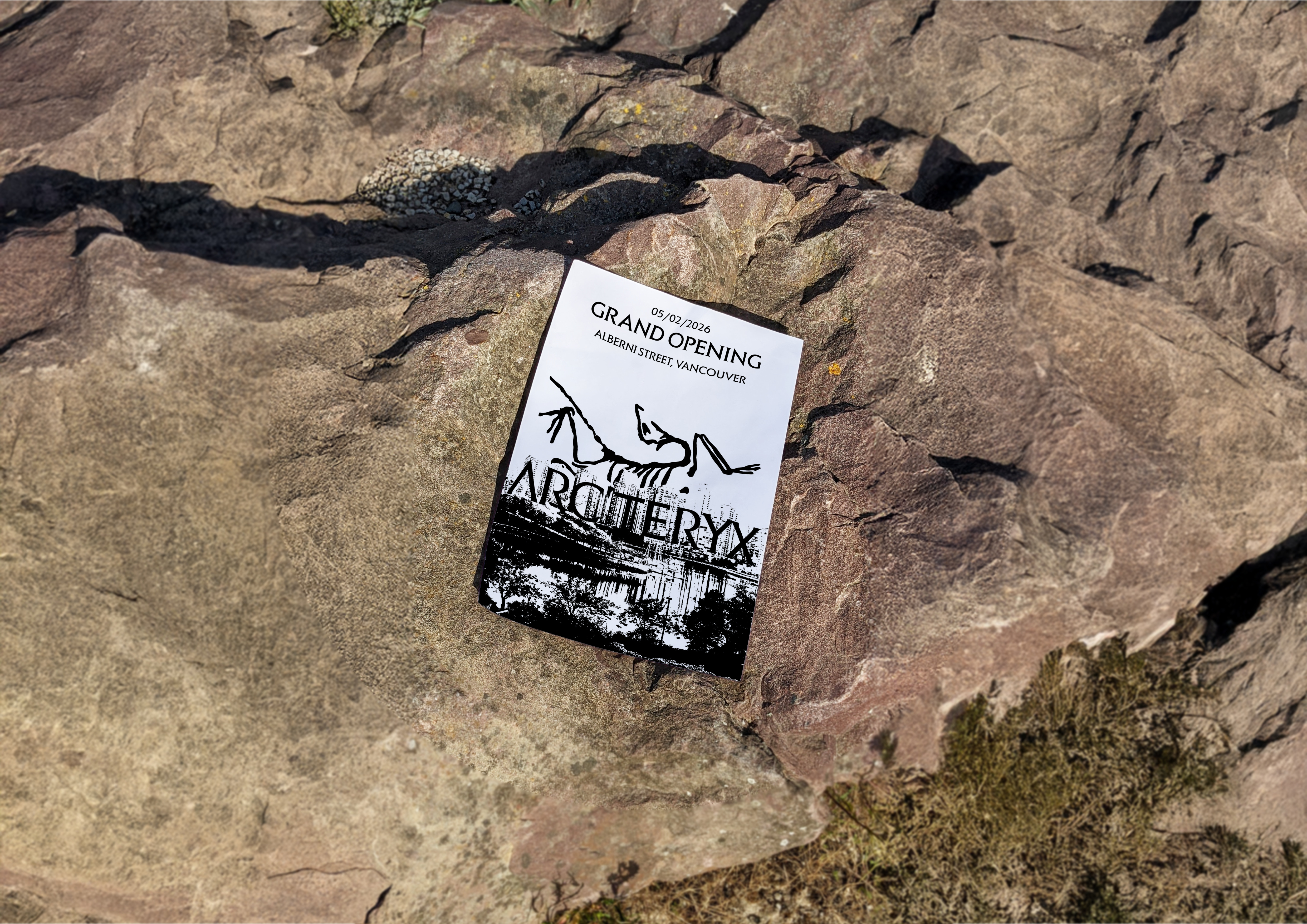 Arc'teryx Grand Opening Mockup