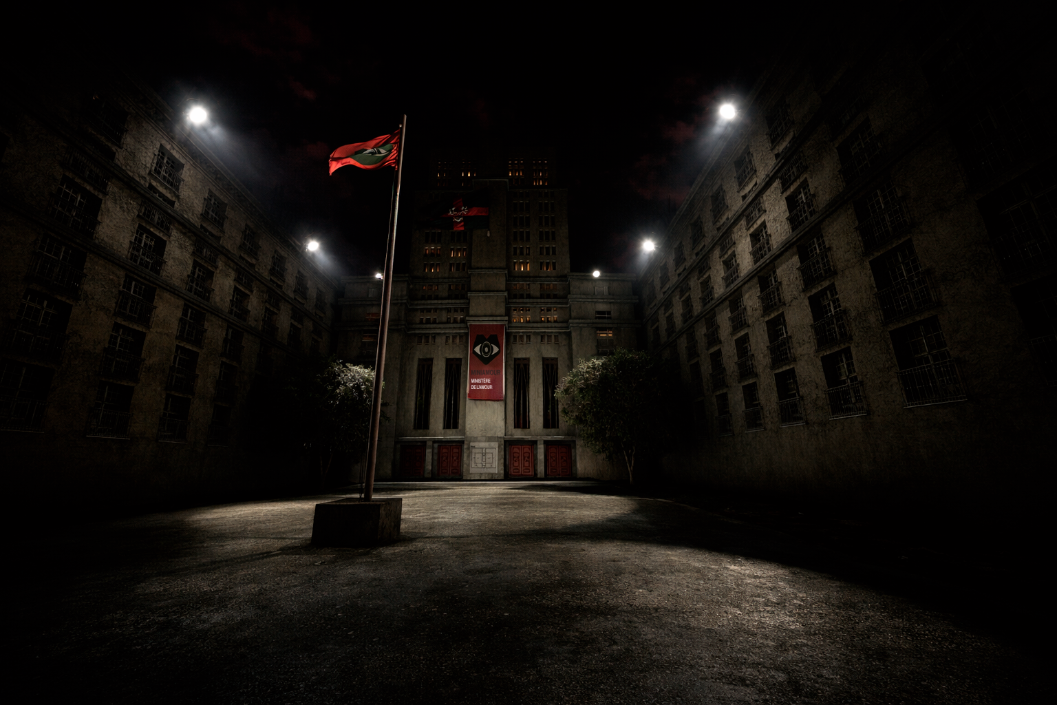 Miniamour - Facade nocturne