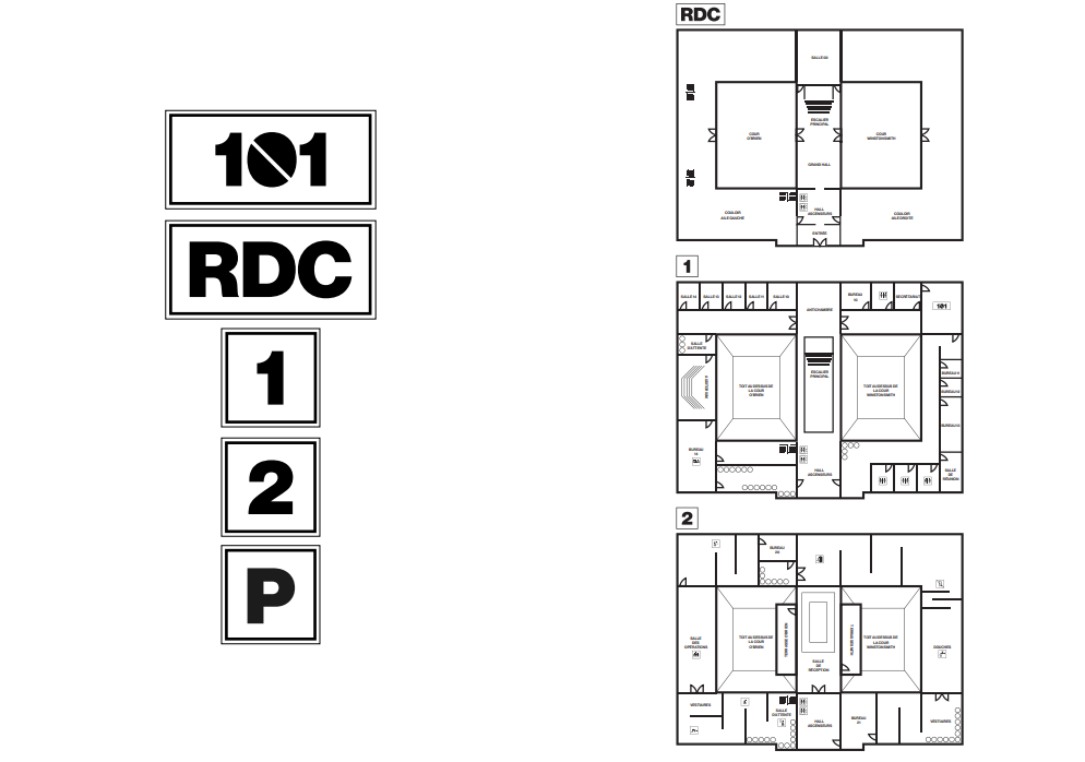 Miniamour - Plans etages