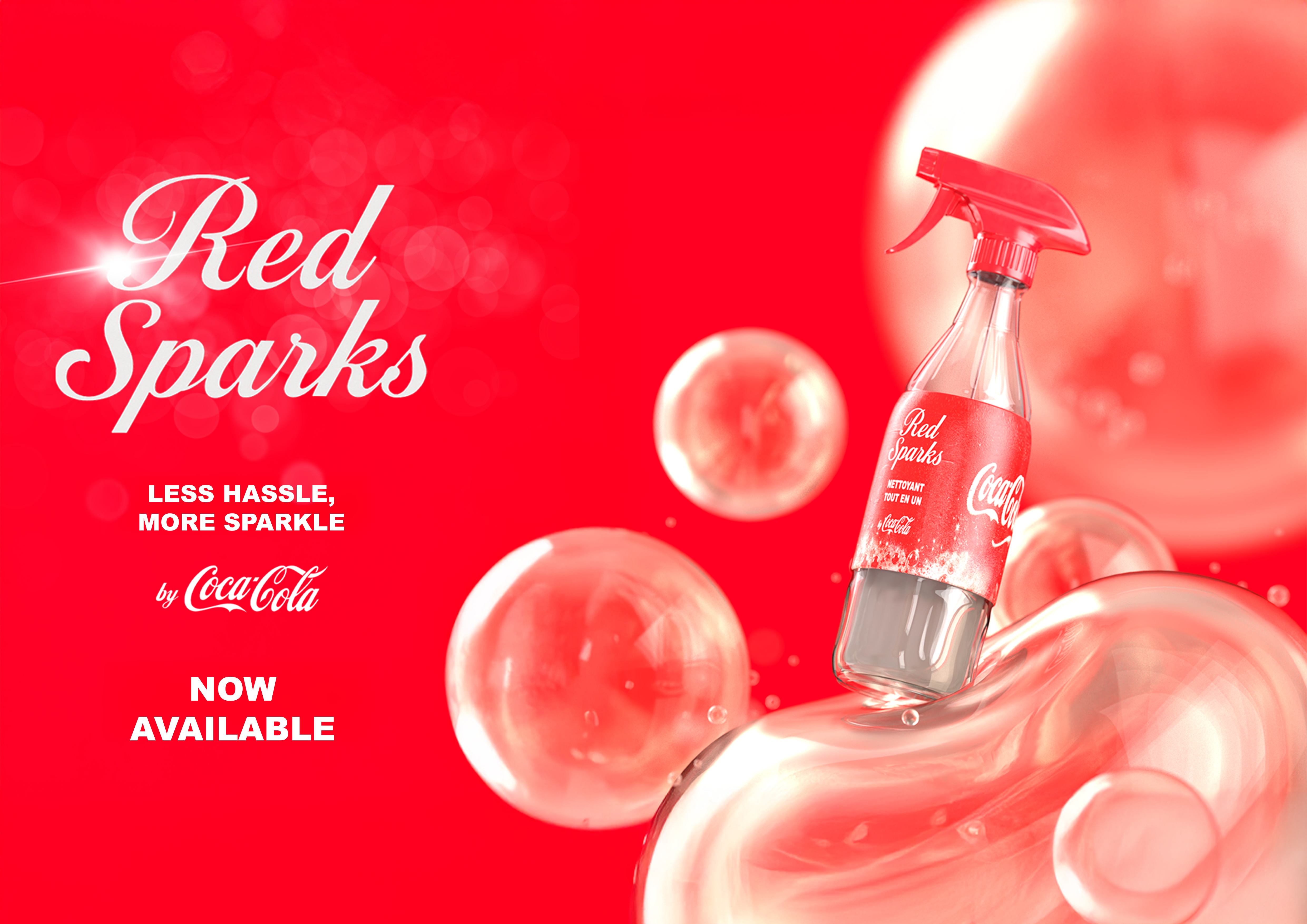 Red Sparks Advertising Visual
